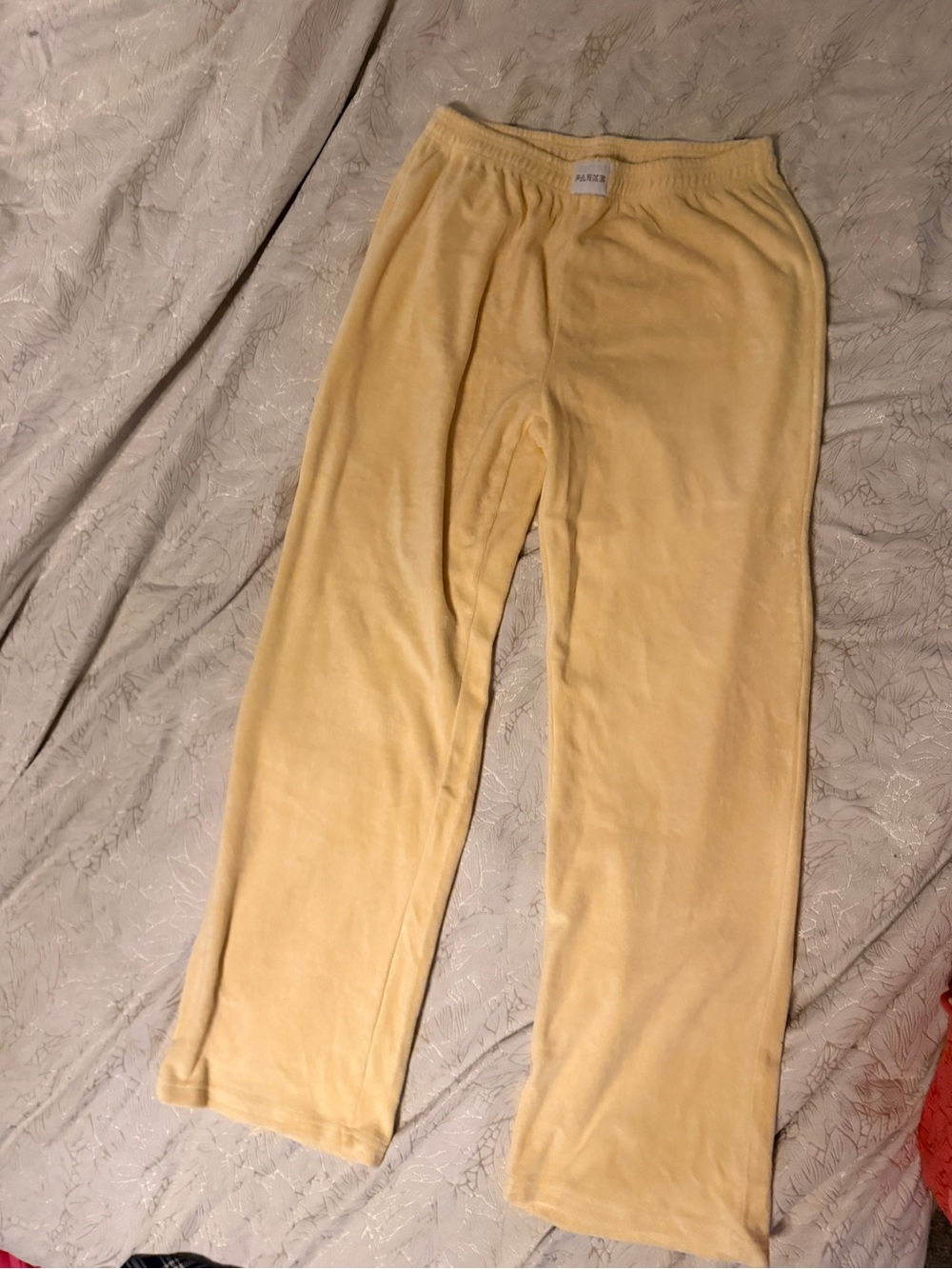 Parke Terry cloth sweats in banana